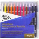 24 piece Woodless Watercolour Pencils