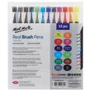12 piece Real Brush Pens